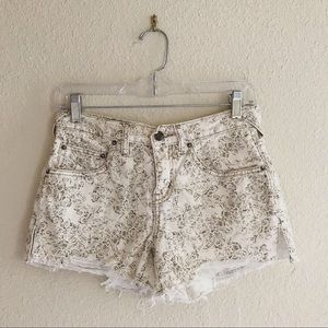Free People pattern shorts